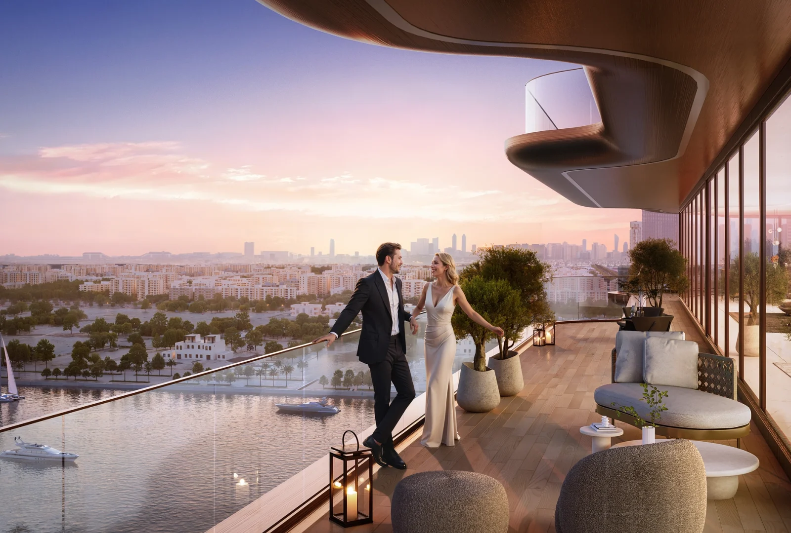 JR_Ext_Balcony-Sunset+